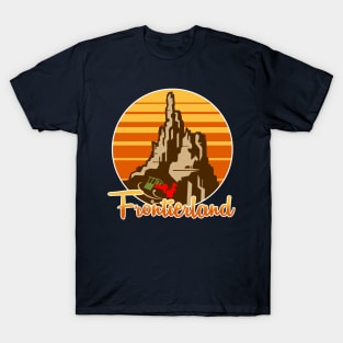 Big Thunder Mountain 70s Style Vintage Design T-Shirt